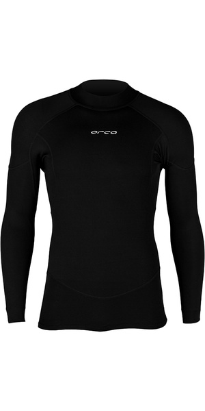 2026 Orca Mens Neoprene Long Sleeve Base Layer T-Shirt FVAVTT01 - Black